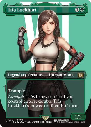 Tifa Lockhart (FIN-391) (Borderless) (Foil)