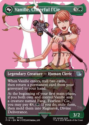 Vanille, Cheerful l'Cie (FIN-392) (Borderless)