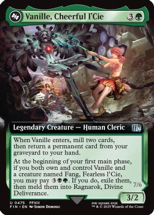 Vanille, Cheerful l'Cie (FIN-475) (Extended Art)