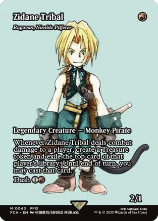 Zidane Tribal - Ragavan, Nimble Pilferer (Showcase) (FCA-043)