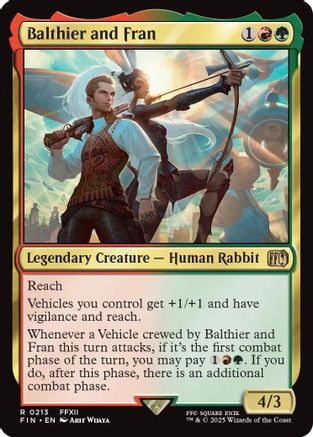 Balthier and Fran (FIN-213) (Foil)