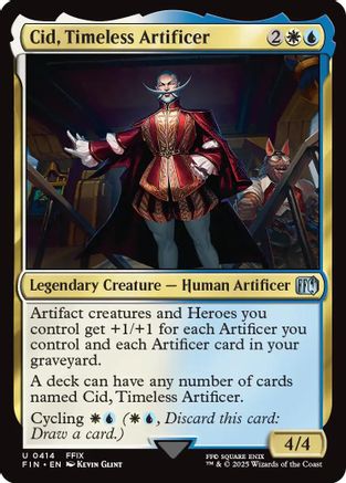 Cid, Timeless Artificer (0414) (FIN-414) (Foil)