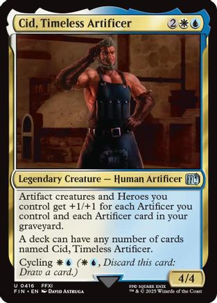Cid, Timeless Artificer (FIN-416) (Foil)