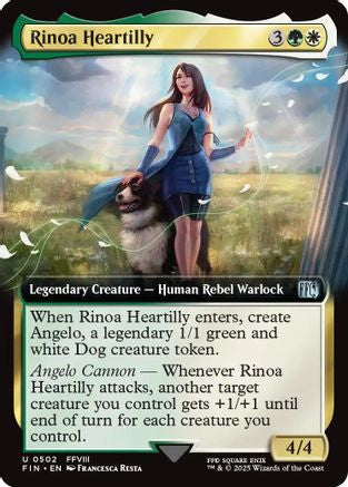 Rinoa Heartilly (FIN-502) (Extended Art) (Foil)