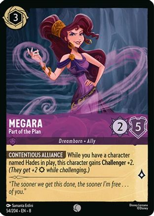 Megara - Part of the Plan (8-054) (Cold Foil)