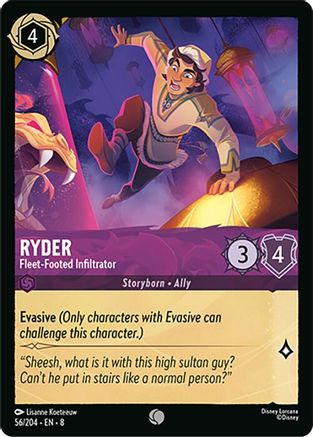Ryder - Fleet-Footed Infiltrator (8-056) (Cold Foil)