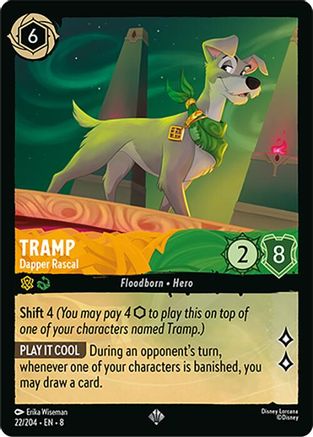 Tramp - Dapper Rascal (8-022) (Cold Foil)