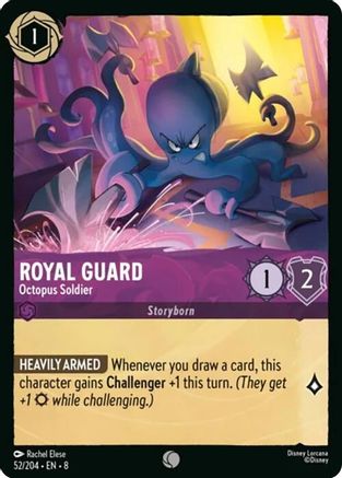 Royal Guard - Octopus Soldier (8-052) (Cold Foil)