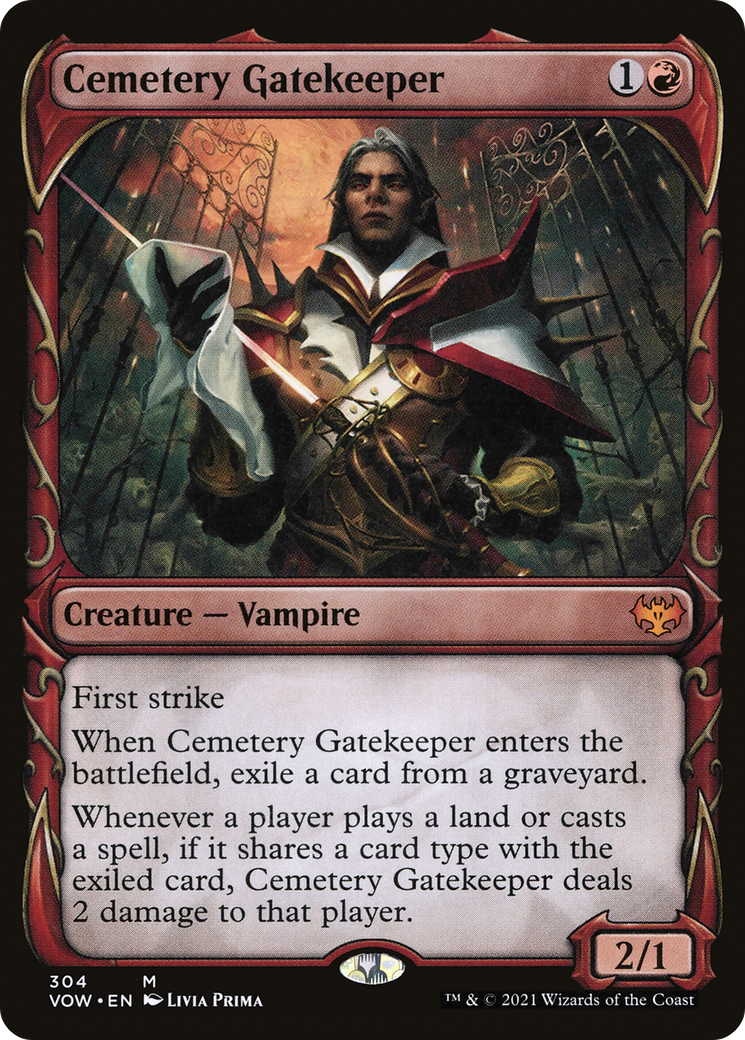 Cemetery Gatekeeper (VOW-304) (Showcase) (Foil)