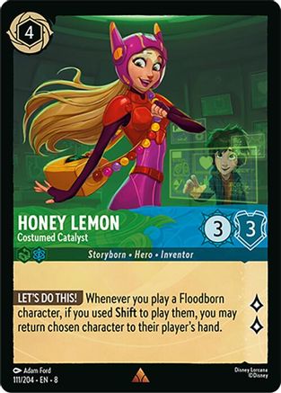 Honey Lemon - Costumed Catalyst (8-111) (Cold Foil)