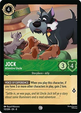 Jock - Attentive Uncle (8-112) (Cold Foil)