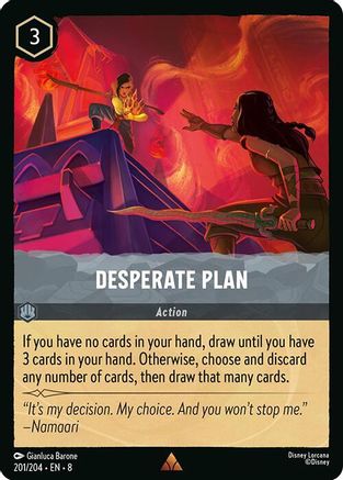 Desperate Plan (8-201) (Cold Foil)