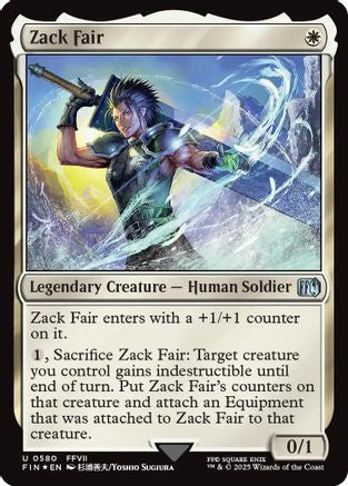 Zack Fair (FIN-580) (Surge Foil)