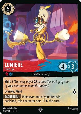 Lumiere - Fired Up (8-139) (Cold Foil)