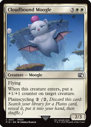 Cloudbound Moogle (FIN-011) (Foil)
