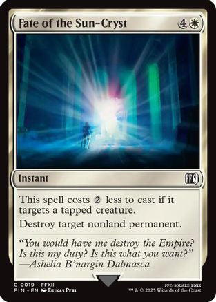 Fate of the Sun-Cryst (FIN-019) (Foil)