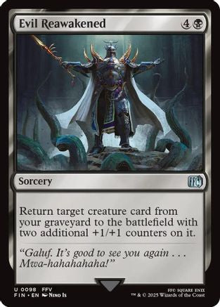 Evil Reawakened (FIN-098) (Foil)