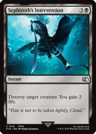 Sephiroth's Intervention (FIN-116) (Foil)