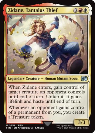 Zidane, Tantalus Thief (FIN-251) (Foil)