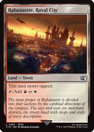 Rabanastre, Royal City (FIN-287) (Foil)