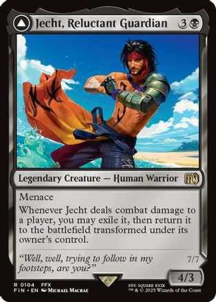 Jecht, Reluctant Guardian // Braska's Final Aeon (FIN-104) (Foil)