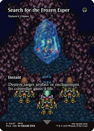Search for the Frozen Esper / Nature's Claim (FCA-047) (Borderless)