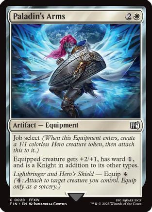 Paladin's Arms (FIN-028) (Foil)