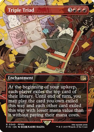 Triple Triad (FIN-340) (Borderless) (Foil)