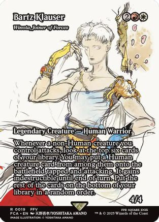 Bartz Klauser / Winota, Joiner of Forces (FCA-019) (Borderless) (Foil)