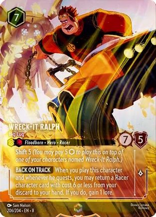 Wreck-It Ralph - Big Lug (Enchanted) (8-206) (Holofoil)