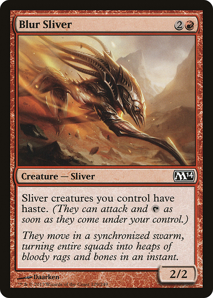 Blur Sliver (M14-129) (Foil)
