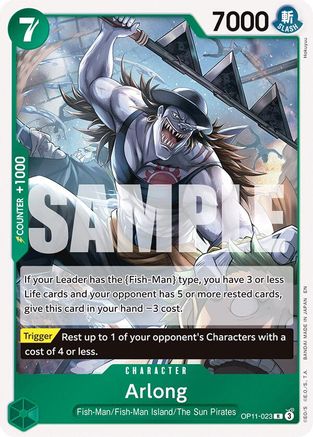 Arlong (OP11-023) (Foil)