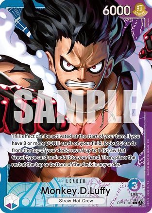 Monkey.D.Luffy (040) (Alternate Art) (OP11-040) (Foil)