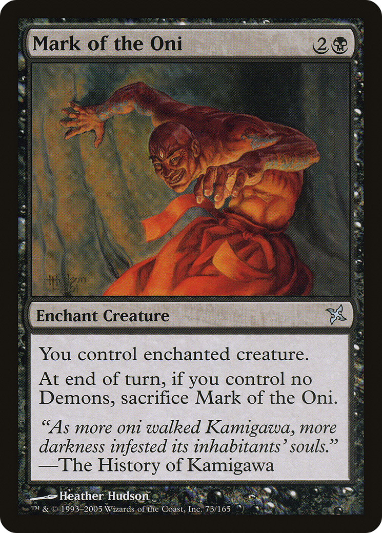 Mark of the Oni (BOK-073) (Foil)