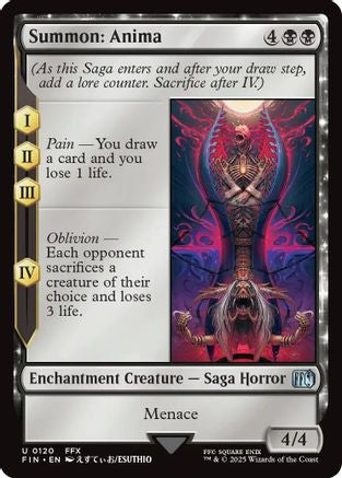 Summon: Anima (FIN-120) (Foil)
