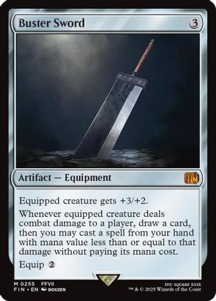 Buster Sword (FIN-255) (Foil)