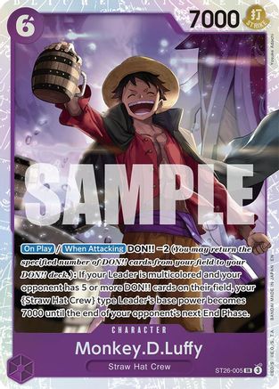 Monkey.D.Luffy (ST26-005) (ST26-005) (Foil)