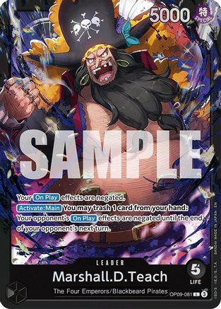 Marshall.D.Teach (OP09-081) (OP09-081) (Foil)