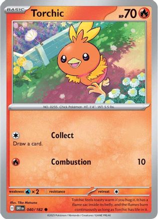 Torchic (DRI-040) (Reverse Holofoil)