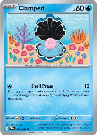 Clamperl (DRI-054) (Reverse Holofoil)