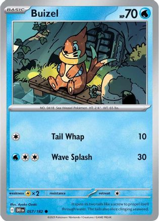 Buizel (DRI-057) (Reverse Holofoil)