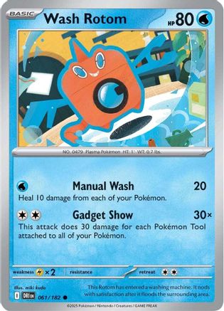 Wash Rotom (DRI-061) (Reverse Holofoil)