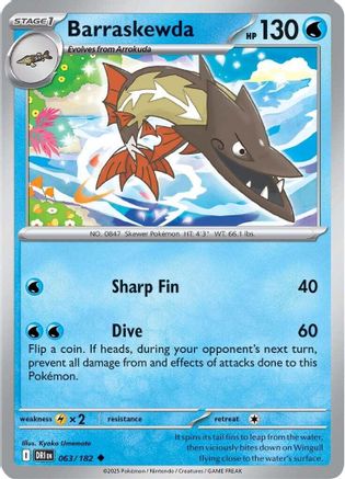 Barraskewda (DRI-063) (Reverse Holofoil)