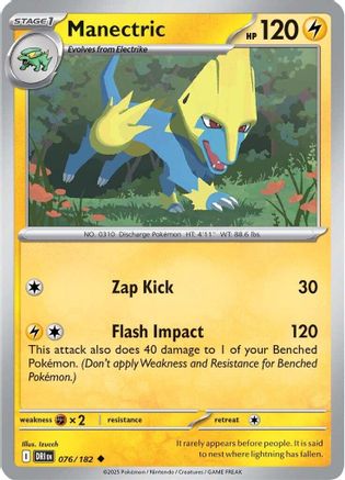 Manectric (DRI-076) (Reverse Holofoil)