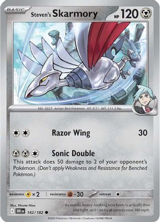Steven's Skarmory (DRI-142) (Reverse Holofoil)