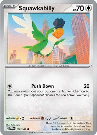 Squawkabilly (DRI-160) (Reverse Holofoil)