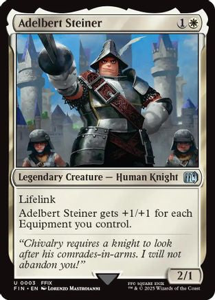 Adelbert Steiner (FIN-003) (Foil)