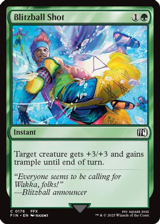 Blitzball Shot (FIN-176) (Foil)