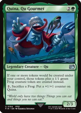 Quina, Qu Gourmet (FIN-194) (Foil)