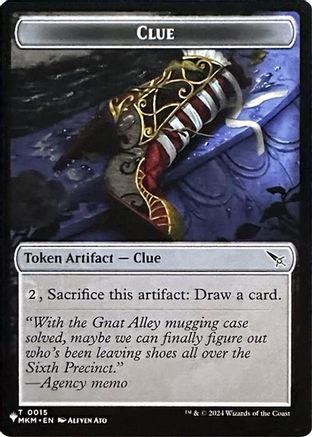 Clue // Copy Double-Sided Token (LIST-15 // 1)
